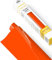POLI-FLEX® TURBO® - Transferfolie für Textilien - Flexfolie zum Aufbügeln, Plotterfolie für DIY Shirts, Neon Orange matt, 30,5 cm x 122 cm