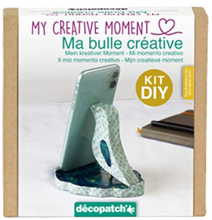 DÉCOPATCH KIT040C - Mini-kit créatif adulte Déco - Support téléphone