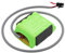 Cameron Sino Batterie pour fenêtre de toit Velux, Integra Solar, KSX 100 K, volets roulants, fenêtres solaires PN:Velux 832817, 865103, GP2100AFHT, HHR-210AH 2000 mAh / 21,60 Wh