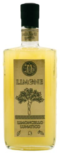 Limone, limoncello lunatico da 700ml in una elegantissima bottiglia. Ottimo come digestivo e come fine pasto esclusivo della linea Milone Spirits.