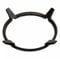 EatingBiting Universal Gas Stove Cast Iron Wok Trivet Support Ring Cooktop Range Non Slip Black Cast Iron Stove Trivets for Kitchen Wok Support Ring Cooktop Range Pan Holder Stand Stove Rack