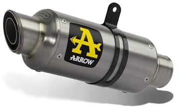 ARROW MARMITTA OMOLOGATA GP2 NICHROM DARK RACCORDO SALDATO KTM DUKE 125/390 '21 RIC.ORIGINALE