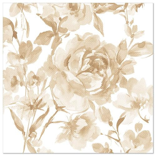 50 Servietten ROYAL Collection 1/4-Falz 40 cm x 40 cm sand Rose