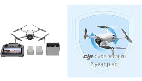 DJI Mini 4 Pro Fly More Combo Mit RC 2 Fernsteuerung & Care Refresh 2-Year Plan