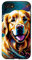 Hülle für iPhone SE (2020) / 7 / 8 Labrador Retriever Hund, buntes Spritzkunstwerk
