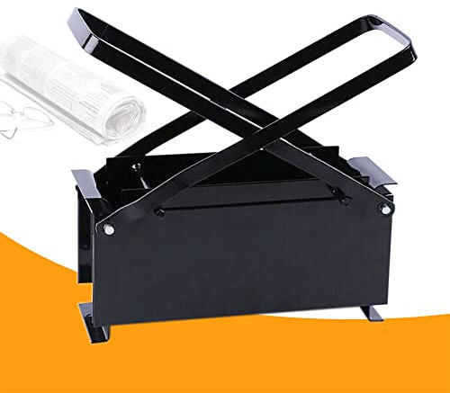 Owneed Papierbrikettpresse, Papierbrikettpresse, DIY Recycling Zeitungs Briketthersteller Papierlog Briketthersteller, 33 * 15 * 13cm Papier Brikett Hersteller