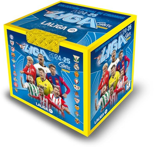 Panini LaLiga EA Sports 2024/25 Stickerkollektion (Box mit 50 Tüten)