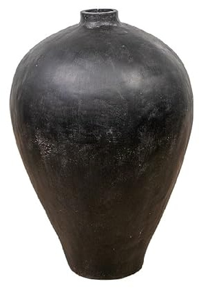 JARRON CERAMICA NEGRO