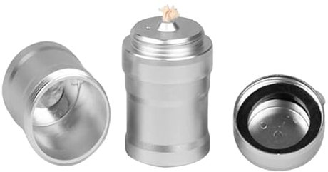 Dochtlampen – Öldochtlampe Mini-Vintage-Laternenlampe | Kleine Lampe aus Aluminiumlegierung mit Docht für -, Labor- und Campingbeleuchtung, rustikale Öllampe für den Heimgebrauch