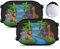 Sonnenschutz Auto Baby mit UV Schutz mit 8 Saugnapf, 51x30cm Auto Seitenscheibe 2 Stück, Autofenster Sonnenschutz für Kinder (Forest Animals)