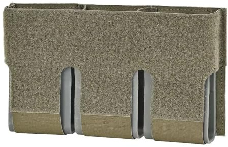 WLXW Portacargador Táctico K.TS Triple 556 Bolsa Cargador M4 AR15 MP2 Para Portaplacas FCPC Chaleco Caza CS Airsoft(RG)