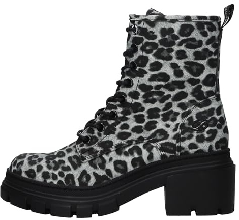 Dockers by Gerli Damen Schuhe Boots Schnürboots Schnürstiefeletten, Farbe:Mehrfarbig, Schuhgröße:EUR 41, Artikel:-800120 schwarz/grau/Black/Grey