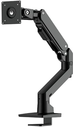 NBYGSC S500 Aluminium-Gasfederarm 34-49 Zoll Monitorständer mit gebogenem Bildschirm G9/G7 Großer Monitorständer, Belastung 20 kg (Schwarz)