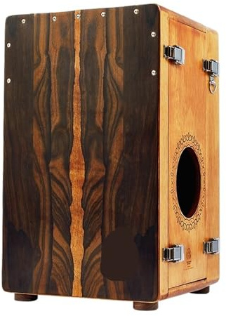 Cajon-Box-Trommel Cajon Box Drums Verstellbare mit Snare-Drähten Tragbares Handtrommel-Schlaginstrument for Erwachsene Profis