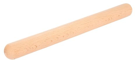 KRFWGUU Mattarello In Legno, Lunghezza 29 Cm, Legno Stabile, Comodo, Levigante, Piccolo Mattarello Per Torte In Cucina A Casa