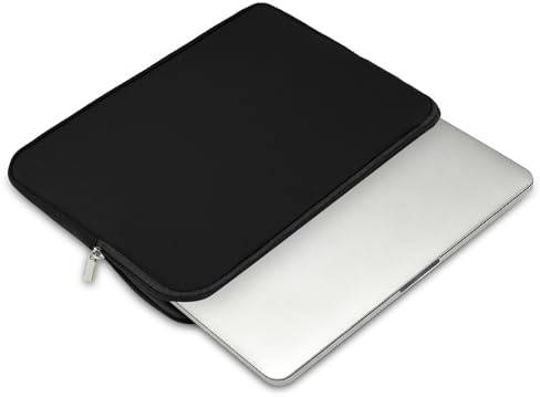 Adiwo 13 Pouces Protection Housse PC Portable, Housse Ordinateur Portable, Antichoc Protection, pour Ordinateurs Portables Chromebook 15,6 Pouces HP, Lenovo, Dell, ASUS et Acer, Noir
