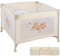 TecTake Parque para bebé cuna infantil de viaje portátil (Beige | No. 402208)