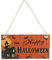 ROSENICE Halloween Holzschild Türdekoration oder Wanddeko für Partys Haus und Garten Deko Schild zum Aufhängen