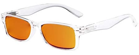 Eyekepper Ladies Blue Light Blocking Glasses with Orange Tinted Filter Lens - Design Computer Eyeglasses Women - Transparent
