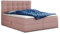 Boxspringbett Best mit 2 Bettkästen, Doppelbett mit Bonell-Matratze und Topper, Polsterbett, Bett, Bettgestell, Stilvoll, Schlafzimmer (Pink (Inari 52), 160 x 200 cm)