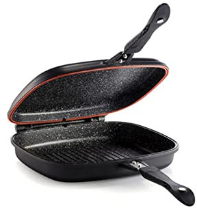 Cheffinger Poêle double 36 cm