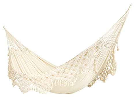 La Siesta Bossanova Latte – Organic Cotton Kingsize Classic Hammock