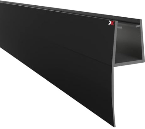 KRAUS Premium Duschdichtung DD-29 Duschtürdichtung für 8-10mm Glasstärke à 2000mm in schwarzer Optik Duschdichtungen für Duschtüren & Duschkabinen Dichtungen vom Experten