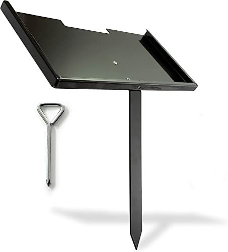 Sportleben Grabmarkierungs-Ständer für 15 x 30 cm Steine Gedenktafel Schiefertafel Gedenkplatte Grabstein Grabtafel Wasserdicht Außenbereich Strapazierfähig