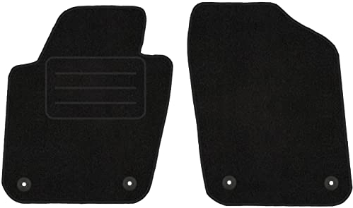 Vorne Velour Fußmatten Satz für Skoda Fabia II (2007-2014) - 2-teilig - Passgenau