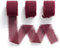 MORSUNBELA Chiffonband Rot Geschenkband Rotes Chiffon Schleife Seidenband Dekoband Schleifenband Hochzeit Dunkelrot, 3 Rollen je 2,5cm x 6,4m