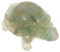 Zerodeko Schildkröten-Ornamente Kristall-tierfigur Tierfigur Kristall Fengshui-skulptur Blumentopfdekorationen Mundgeblasene Meeresschildkröte Aus Glas Heilende Kristalle Mini Büro