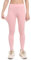 Aiseyi Sportleggins Kinder Mädchen Komfortable Sporthose Sport Leggings Lang Yoga Leggings für Jogging Training Sportunterricht Rosa 140