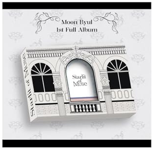 MOONBYUL MAMAMOO - 1st Full Album Starlit of Muse Museum version CD+Folded Poster (No Poster (CD Only))