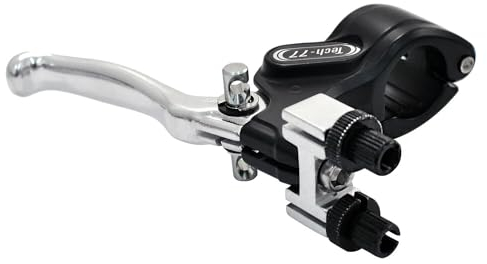 Dia-COMPE TECH-77W Doppelzug Bremshebel rechts DP2847-R, Schwarz/Silber