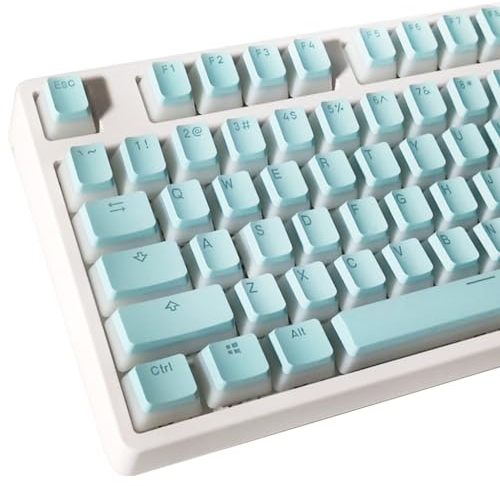 CASNO Pudding Keycaps Double Shot Translucent PBT OEM Keycap For Switches Mechanical Keyboard Keys Caps 117Key