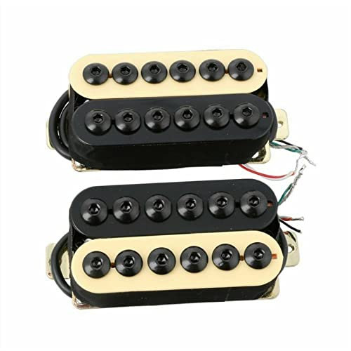 1 Set Zebra High Output Invader Humbucker Ceramic Magnet Electric Guitar Hals Und Bridge Pickup Zubehör