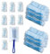 Fluffy Duster Refills,Flash Duster Refills,Flash Dust Magnet,Refill Duster for Cleaning, 1 Handle + 20 Refills,Manual Dust Refill PackTrap And Lock Away Dust, Dirt And Hair In No Time