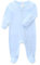 KIDDLETOWN Convertible Footies für Baby Boys, Mädchen, passende Familie Pyjama (Blau, 6-9 Monate)