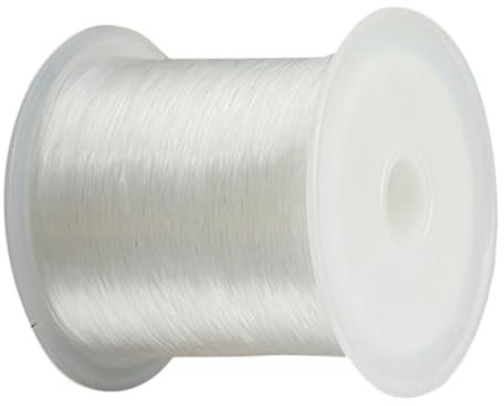 Fishing Line, 0.25mm Transparent Fishing Thread Clear Fishing String Monofilament Fishing Wire Invisible Hanging Wire for Fishing, Hanging Decorations
