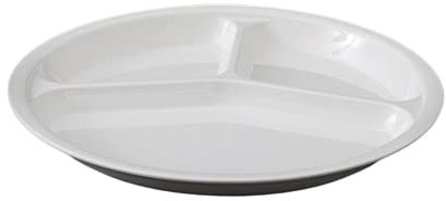 Porzellan Fondueteller Set mit 6 Tellern und 12 Gabeln