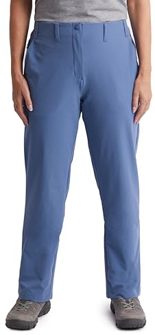 Rohan Women's Roamers Stretchy Walking Trousers - Hiking Trekking Ladies Trousers Breathable & UPF 40+ Sun UV Protection - Heather Blue, 10 Short