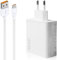 Caricabatterie da 45 W con cavo USB C per Xiaomi Redmi Note 14 Pro 5G, 6 A, caricatore rapido USB Power cellulare, adattatore ricarica rapida, caricabatterie per Xiaomi Poco X7 M7 Pro M6 Pad 7 6 5