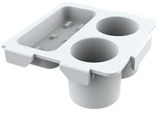 Tiga Top Cup Holder Tray Accessory for Bogg Bag X-Large - Fit for Stanley Cup - EVA Material is Water-Resistant - Women Phone Holder for Bogg Bag - Divider and Organizer - Patent Pending (Light Gray)