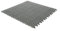 Set da 10 Piastrelle in Plastica Flessibili Drenanti 55,5 x 55,5 cm da Esterno Giardino 3,08 m2 colore: Grigio