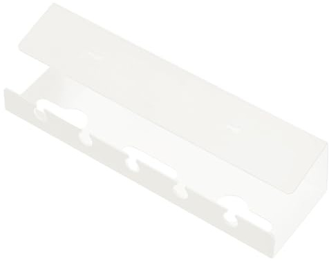 Kabel-Management-Tablett unter dem Schreibtisch, Steckdosenleisten-Organizer-Ständer – selbstklebendes, verdecktes Kabelregal, kein Bohren, für Gaming, Computer, Stehtisch, Arbeitsbereich