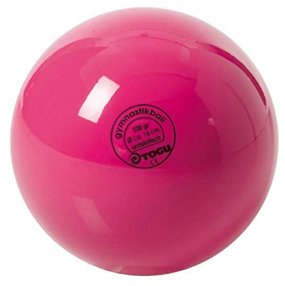 Togu Mini-Gymnastikball Standard Unlackiert 16 cm Pink