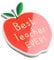 Best Teacher Ever Apple Quote Novelty Magnet