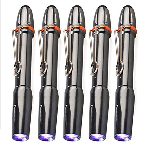 POCKETMAN UV Torch Ultra Violet Torch Blacklight Flashlight Pen Light Detector 395nm UV Flashlight LED Penlight