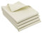 ZOLLNER 4er Set Geschirrtücher, Küchentücher, 50x70 cm, Halbleinen, beige