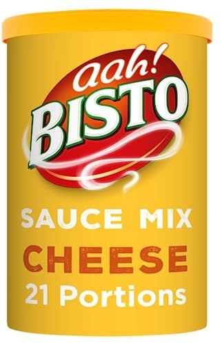 Bisto Thick, Creamy & Delicious Cheese Sauce Mix, 185 g Drum (Pack of 1)